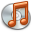 iTunes Orange Icon 32x32 png